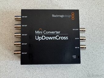 Predám Blackmagic Mini Converter - UpDownCross