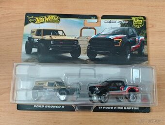 Hot Wheels Car Culture Ford Raptor a Ford Bronco - 1