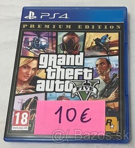 Ps4 hra - GTA 5 premium edition