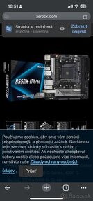 Základná doska asrock b550i