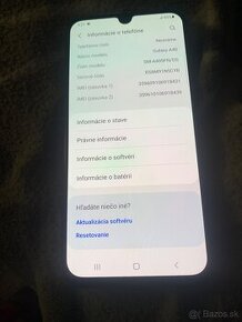 Samsung Galaxy A40, v tmavo modrej farbe