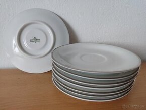 Podšálky porcelán Bavaria Vohenstrauss Johann Seltman- 8 kus