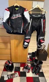 Predám výstroj na moto. 4SR, Alpinestars, AGV