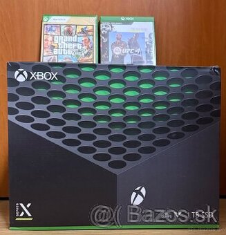 Predám veľmi málo použitý XBOX Series X