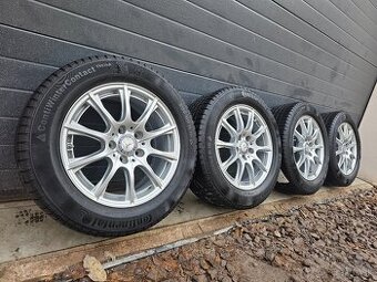 Zimná Sada Mercedes C W205 5x112+Continental 205/60 R16 - 1