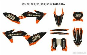 Moto Polep / Wrap KTM EXC-F, EXC, SX, SXW, XC - 1