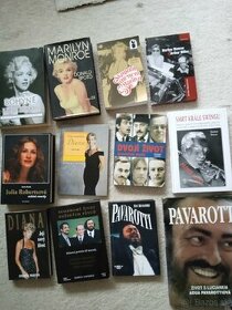 Marilyn Monroe,Julia Roberts,Diana,Glenn Miller,Pavarotti