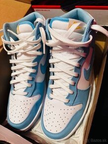 Nike dunk high Blue Chill 43