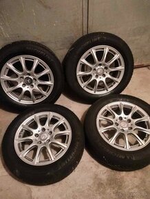 Zimné 4ks alu disky orig. Mercedes 5x112 r16 pneu 205/60 r16