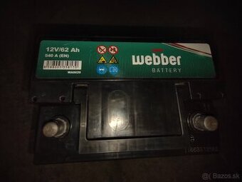 Webber 12/62Ah  540A