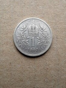 1 koruna 1907 bz PREDANA