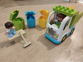 LEGO DUPLO 10945 Smetiarske auto a recyklácia - 1