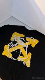 OFF White Tee Black / Yellow logo XL