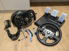 Predám Thrustmaster T300 RS GT + F1 volant Ferrari SF1000