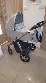 BABY DESIGN Kočík kombinovaný Husky XL 207