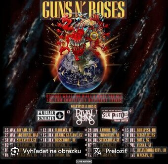 Guns N Roses Budapest