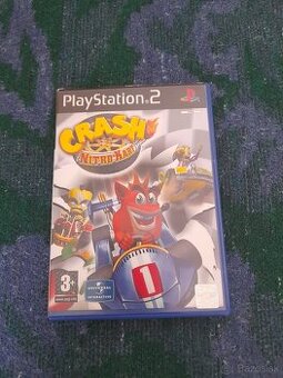 Predám playstation 2 crash Nitro kart