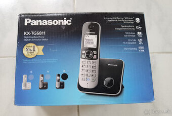 Panasonic KX-TG6811 bezdrotovy telefon na pevnu linku - 1