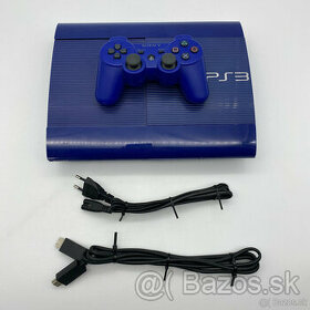 (TOP) Playstation 3 Aqua Blue + joystick