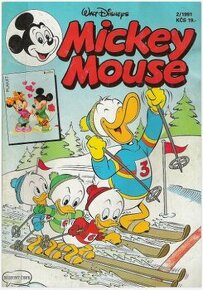 DOPYT 6x - komiksy Mickey Mouse (časopisy z 90-tych rokov)