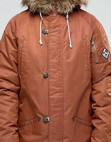 Vans Joel Tudor Hetch MTE Parka In Tan VA2WGK161