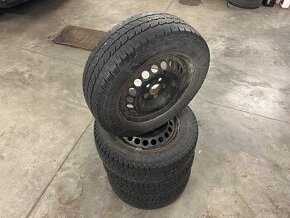 Oceľové disky R16 5x120 + zimné pneu 215/65 R16 C