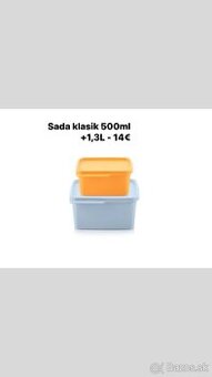 Sada klasik 500ml +1,3L Tupperware