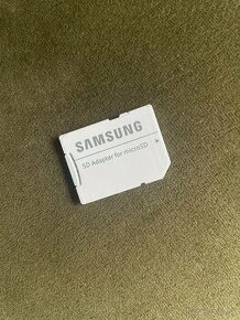 Predám Samsung MicroSDXC 256 GB EVO Plus 2024 + SD adaptér