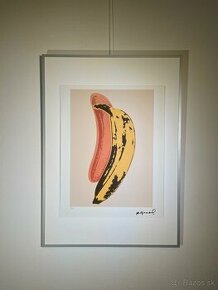 Andy Warhol "Banana" Limitovaná edícia_Číslované_Certifikát