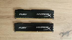 HyperX 16GB KIT DDR3 1600MHz CL10 Fury Black Series - 1