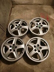 4ks alu disky orig. Škoda 5x100 r15 - 1