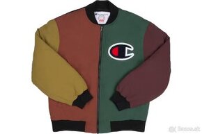 SUPREME x Champion Color Blocked Jacket XL