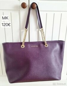 MICHAEL KORS AUBERGINE KABELKA