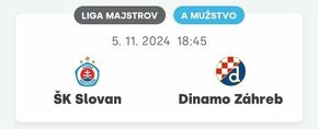 ŠK Slovan - Dinamo Záhreb - 1