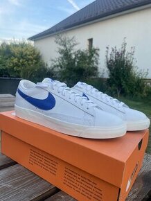 Nike Blazer Low White Blue - 1