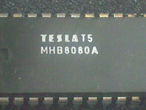 CPU TESLA MHB 8080A 8. bitový