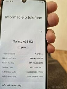 Samsung A33 5g