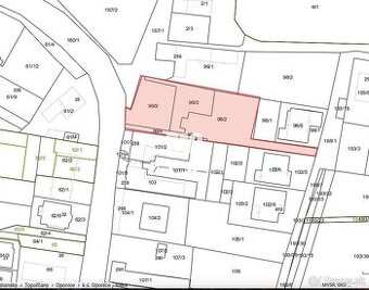 Krásny pozemok v centre obce Oponice - 1400 m2