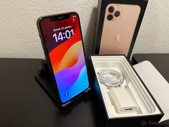 iPhone 11 Pro Gold 64gb 100% Zdravie Batérie