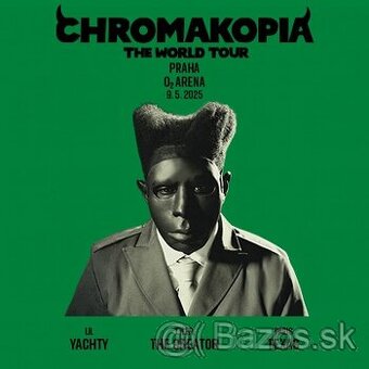 ❗Tyler The Creator❗- O2 Aréna Praha - TOP vstupenky 9.5.2025