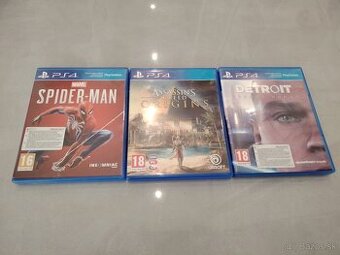 Predám hry na PS4 všetko spolu za 30€