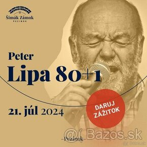 2x Peter Lipa na zámku 21.7.2024 - GOLD ZONE v strede