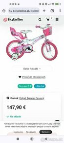 Detský bicykel Dino Bikes 614-NN Minnie Mouse 14