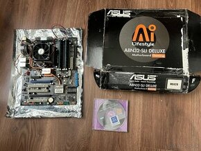 Asus A8N32-SLI Deluxe Socket 939 + Amd Athlon X2