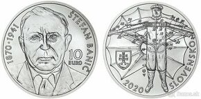 Predaj Set 2020 10 EUR Štefan Banič BK minca + PL - 1