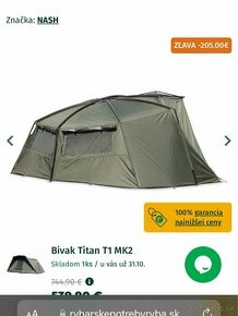 Predam bivak Nash Titan T1 MK2 - 1