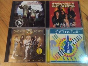 Predám Cd Jethro Tull, Scorpions, Twisted Sister...