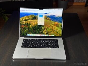 MacBook Pro 16” M1 Pro (16GB/512GB) – TOP stav, batéria 92%