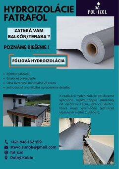 Hydroizolácia FATRAFOL