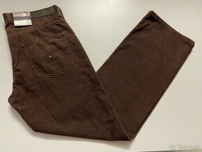 Nové,pánske mančestrové džínsy Tommy HILFIGER -veľkosť 34/32 - 1